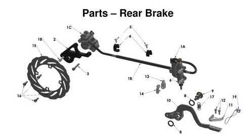 Rear Brake, 2026 COBRA CX-65