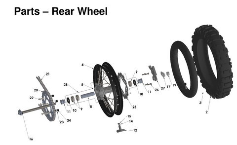 Rear Wheel, 2026 COBRA CX-65