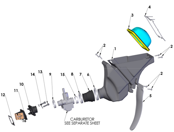 Air Box, 2016 COBRA CX-50-SR