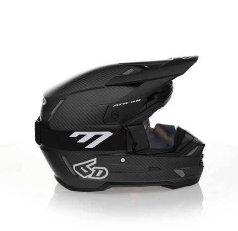 6D Helmets - ATR-3X Solid (Matte Black)