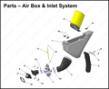 Air Box & Inlet, 2025 COBRA CX-65