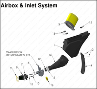 Airbox & Inlet System, 2025 COBRA CX-50-FWE