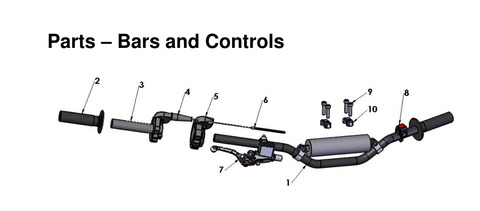 Bars and Controls, 2027 COBRA CX50 JR
