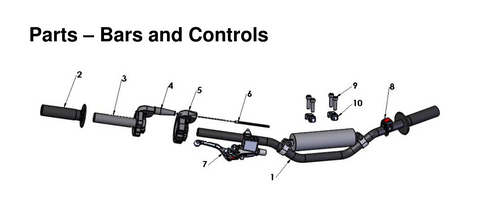 Bars and Controls, 2026 COBRA CX-50-JR
