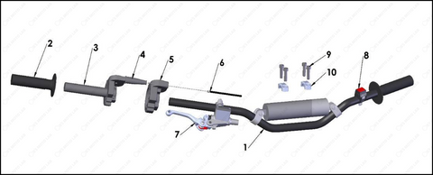 Bars and Controls, 2024 COBRA CX-50-FWE-ANN