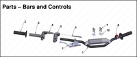 Bars and Controls, 2025 COBRA CX-50-FWE