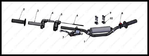 Bars and Controls, 2024 Cobra CX-50-JR