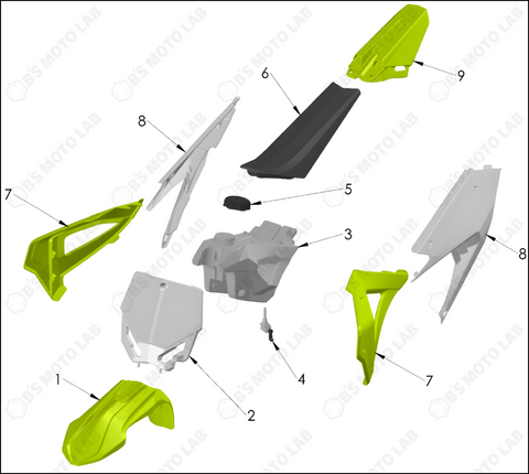 Plastic and Seat, 2024 Cobra 50-SR