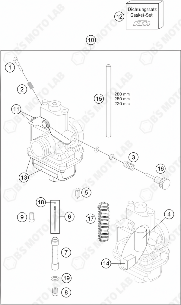 CARBURETOR, 2024 Husquvarna TC-65