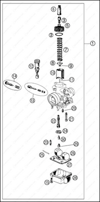 Carburetor, 2025 COBRA CX-50-SR