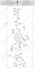 CARBURETOR, 2024 GasGas MC-85-17/14