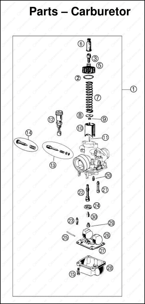 Carburetor, 2025 COBRA CX-50-FWE