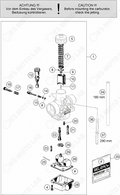 CARBURETOR, 2024 KTM SX-50-F