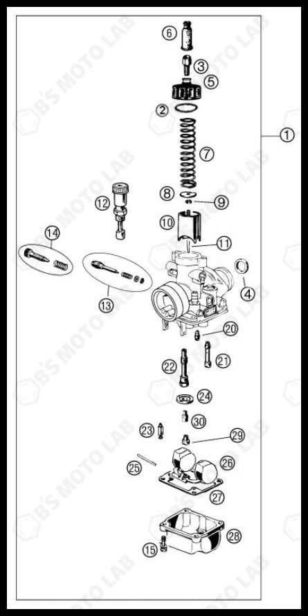 Carburetor, 2024 Cobra CX-50-JR