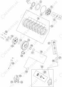 CLUTCH, 2024 GasGas MC-85-17/14