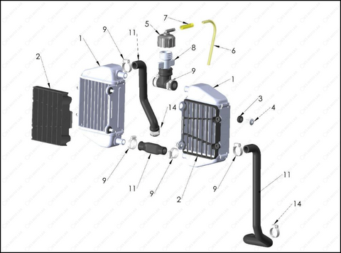 Coolant System, 2024 COBRA CX-50-FWE-ANN
