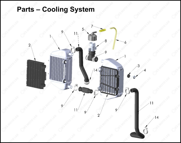 Coolant System, 2025 COBRA CX-65