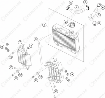 COOLING SYSTEM, 2024 Husquvarna TC-50