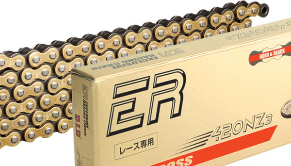 D.I.D CHAIN 420NZ3 X 120 BLK/GLD