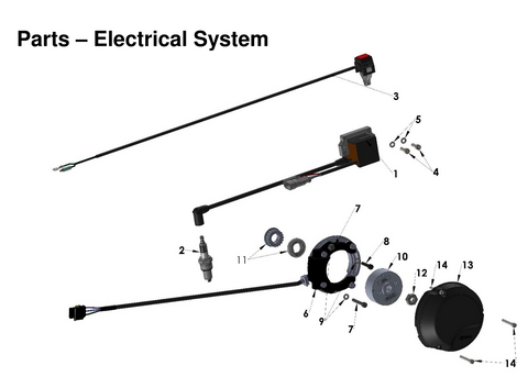 Electrical System, 2026 COBRA CX-50-SR