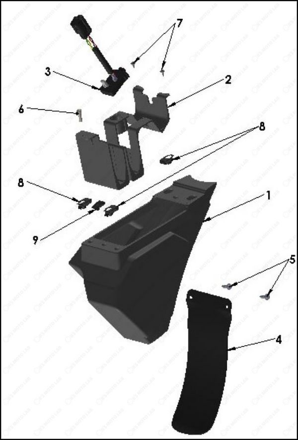 Air Box (Electronics Box), 2025 COBRA CX-5E