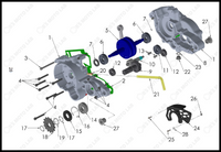 Engine Bottom End and Transmission, 2024 Cobra CX-50-JR