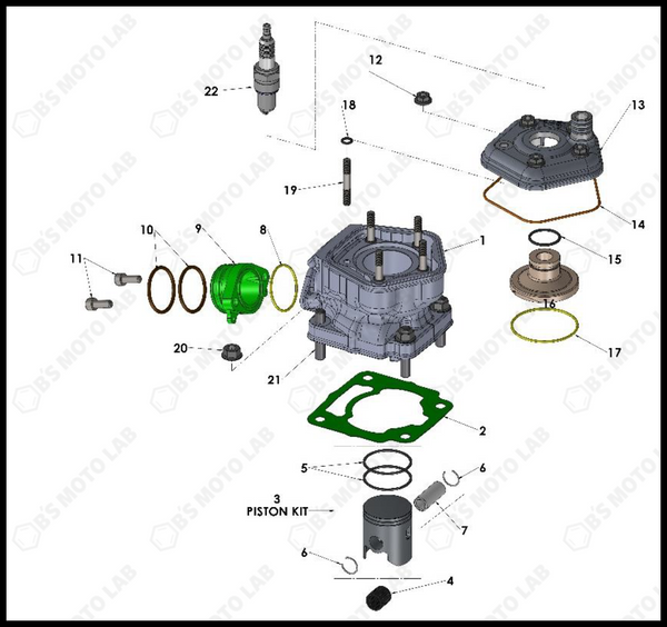 Engine - Top End, 2024 Cobra CX-50-JR