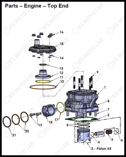 Engine – Top End, 2023 Cobra CX-65