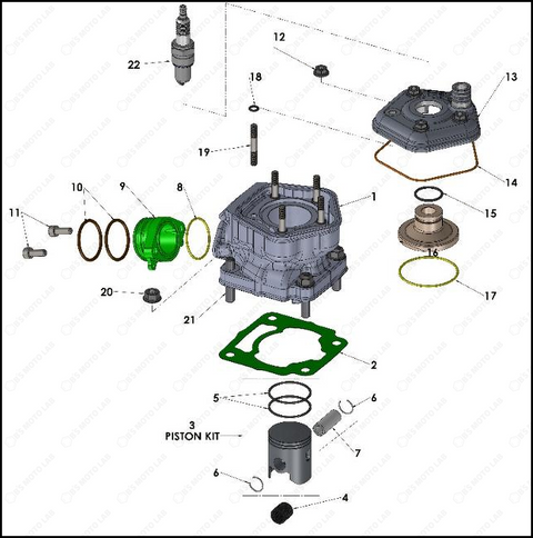 Engine – Top End, 2025 COBRA CX-50-JR