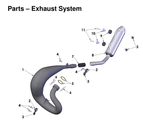 Exhaust System, 2027 COBRA CX65