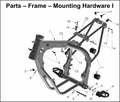 Frame – Mounting Hardware I, 2025 COBRA CX-50-JR