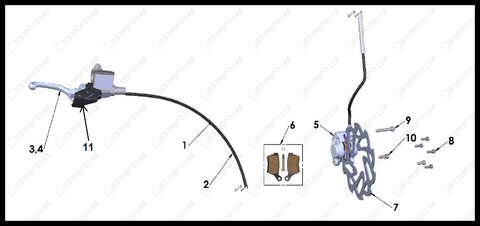 Front Brakes, 2024 Cobra CX-50-JR