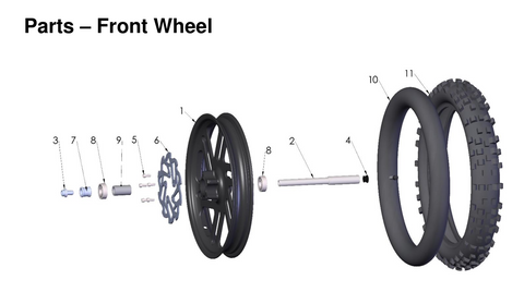 Front Wheel, 2026 COBRA CX-50-SR