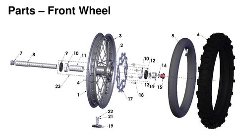 Front Wheel, 2027 COBRA CX65