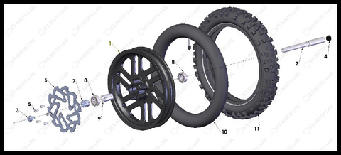 Front Wheel, 2024 Cobra CX-50-JR