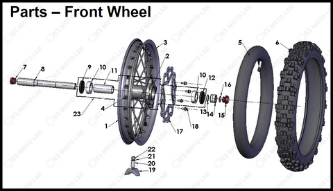 Front Wheel, 2023 Cobra CX-65