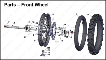 Front Wheel, 2025 COBRA CX-65