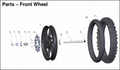 Front Wheel, 2025 COBRA CX-50-FWE