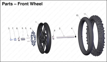 Front Wheel, 2025 COBRA CX-50-FWE