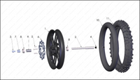 Front Wheel, 2025 COBRA CX-5E