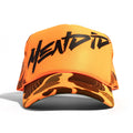 Mendid Hat - Full Mend Trucker - Orange Camo