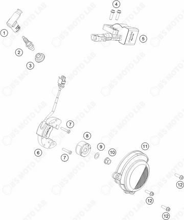 IGNITION SYSTEM, 2024 KTM SX-50-F