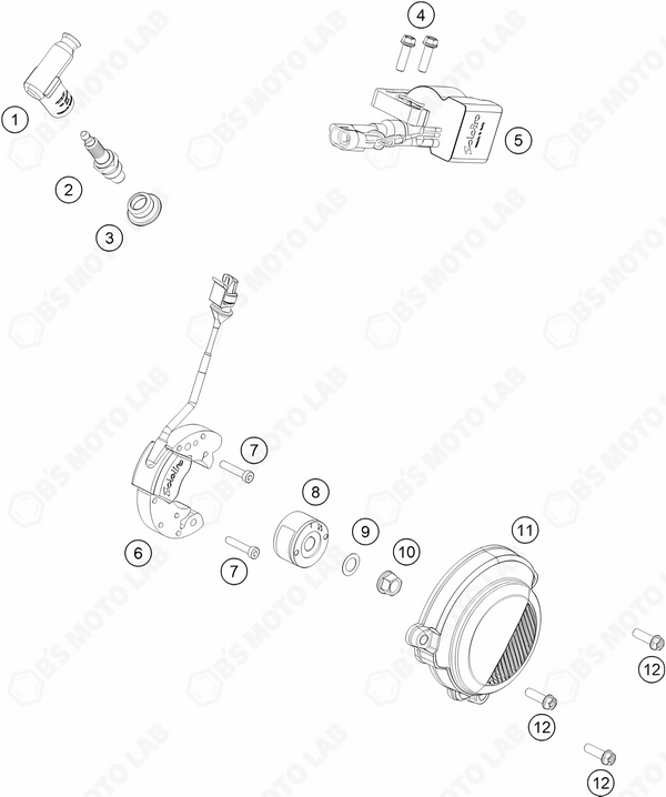 IGNITION SYSTEM, 2024 KTM SX-50-F