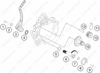 KICK STARTER, 2024 Husquvarna TC-50