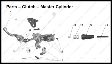 Clutch – Master Cylinder, 2023 Cobra CX-65