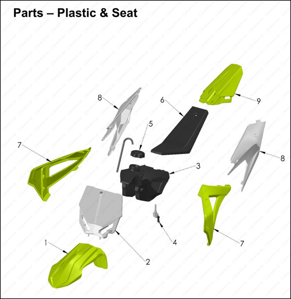 Plastic & Seat, 2025 COBRA CX-50-JR