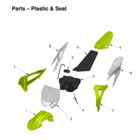 Plastic & Seat, 2027 COBRA CX50 JR