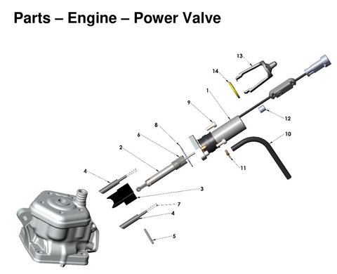Engine-Power Valve, 2027 COBRA CX65