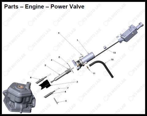 Engine – Power Valve, 2023 Cobra CX-65