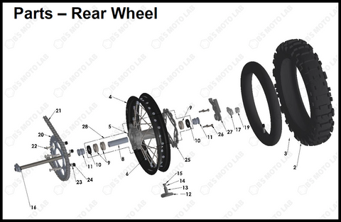 Rear Wheel, 2023 Cobra CX-65